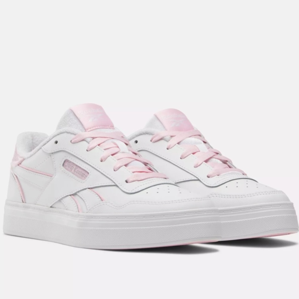 Reebok x Juicy Couture limited Edition Court Sneakers, size 8